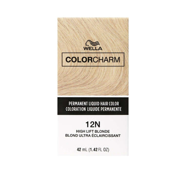 Wella Color Charm Permanent Liquid Hair Color 12N High Lift Blonde – 1.42 fl oz - ANNS BEAUTY SUPPLY
